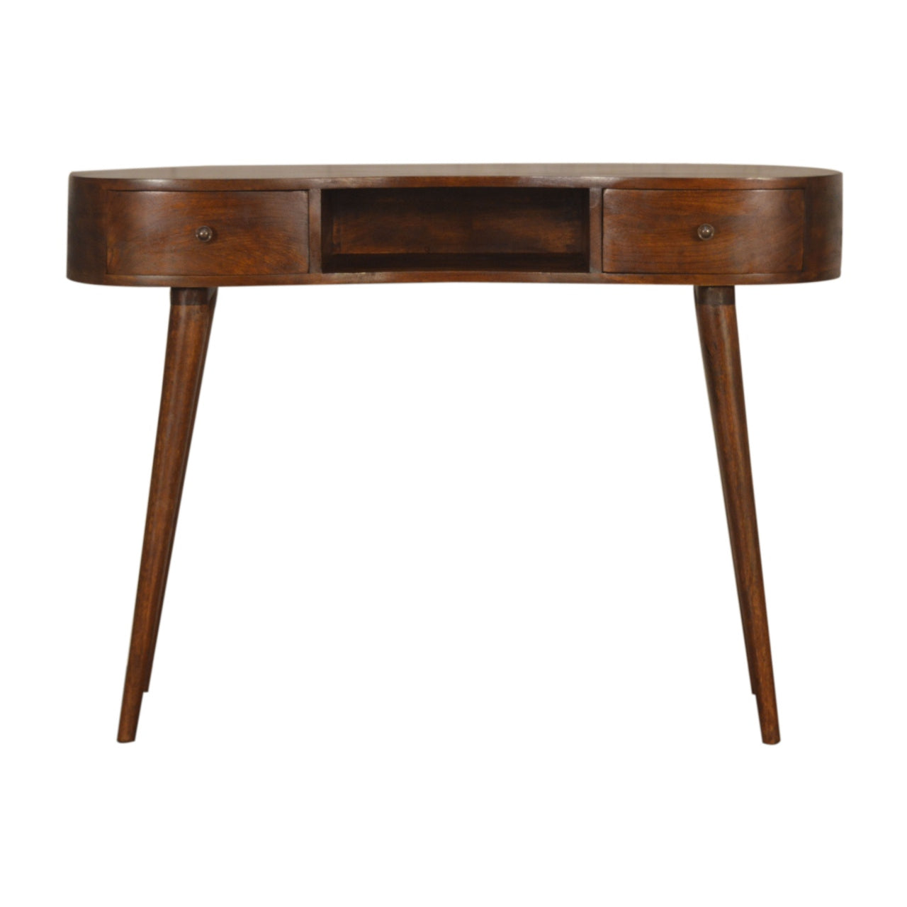 Round store writing desk