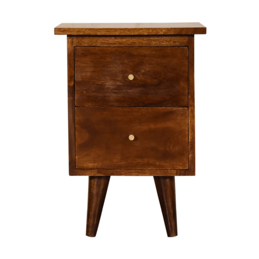 Solid Wood Chestnut Bedside