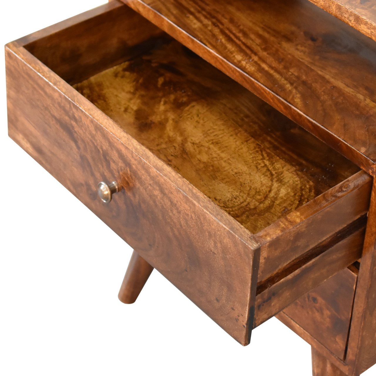 classic chestnut bedside