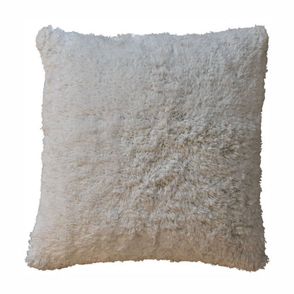 fluffy cushion set of 2 cream