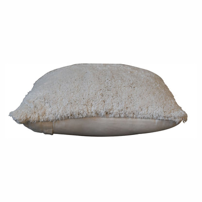 fluffy cushion set of 2 cream