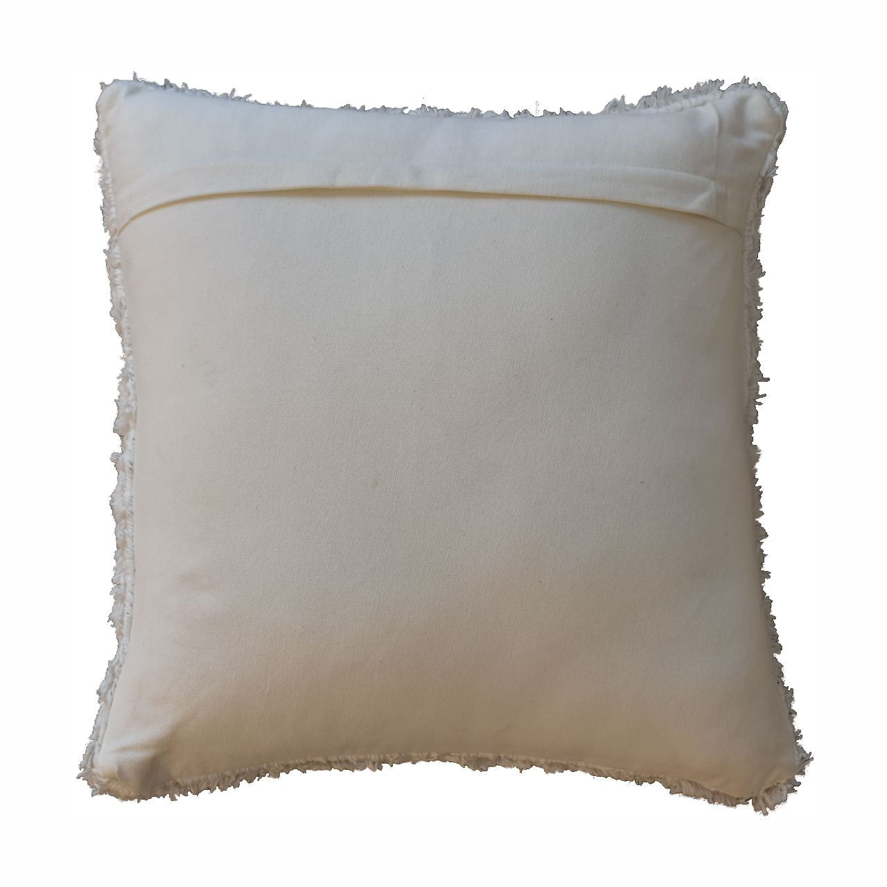 fluffy cushion set of 2 cream