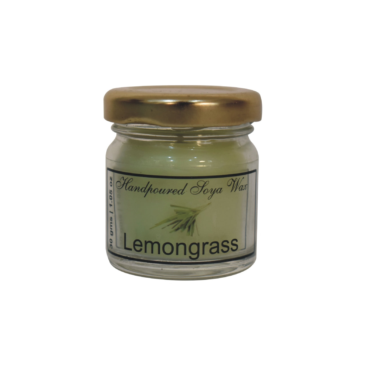 mini candle set of 6 lemongrass lavender rose citronella jasmine and ocean breeze