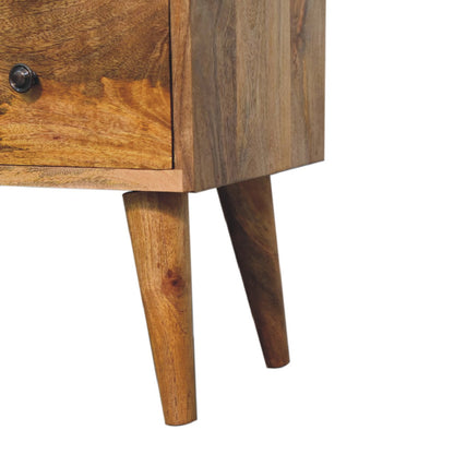 classic oak ish coffee table