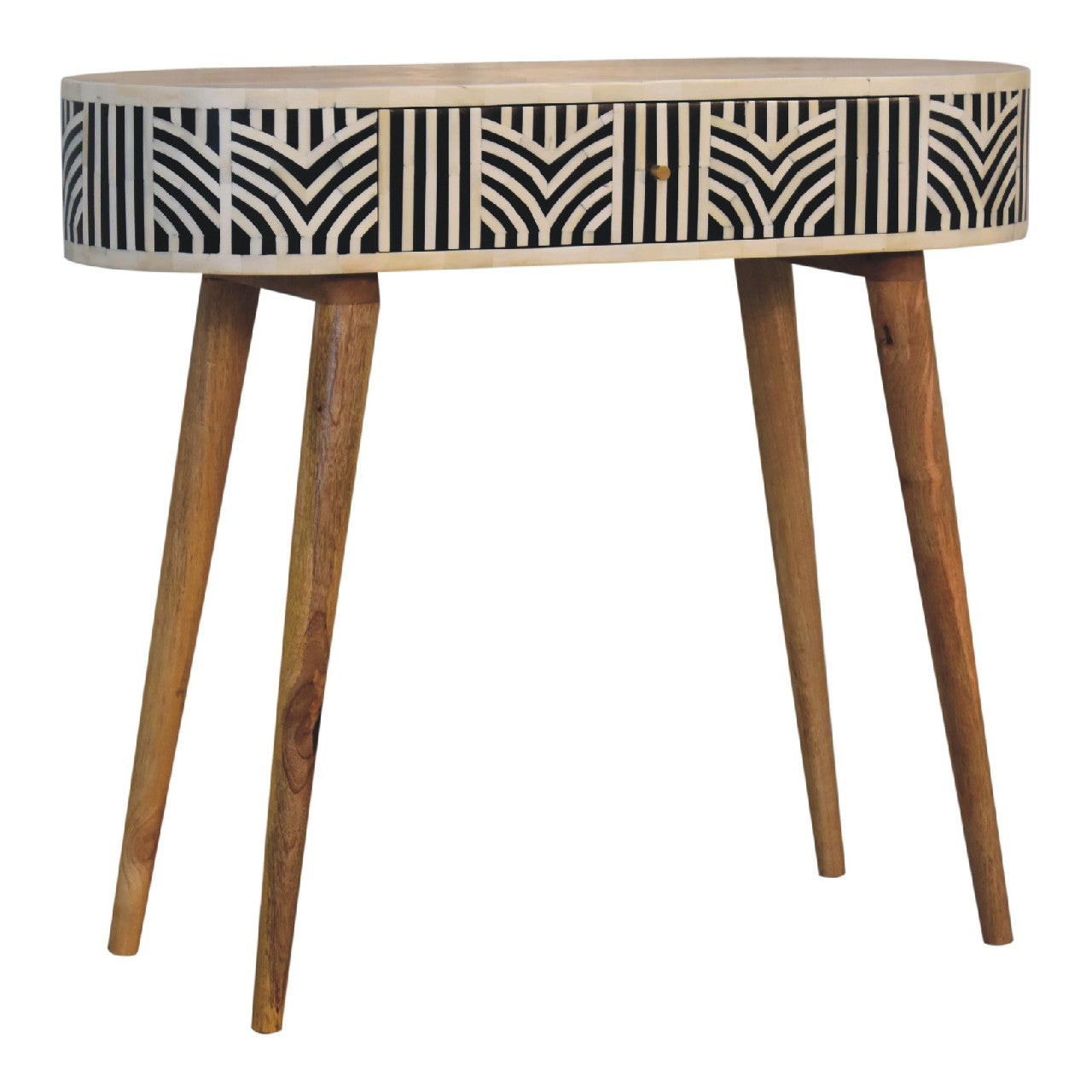 edessa bone inlay console table