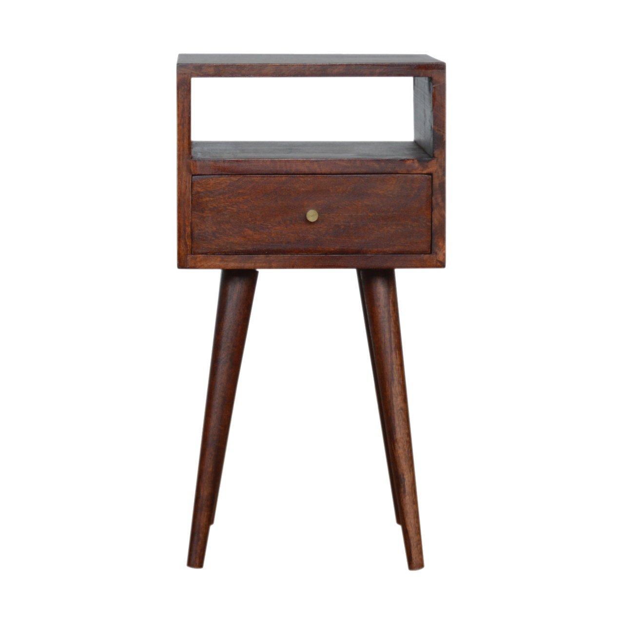 Solid Wood Small Cherry Finish Bedside